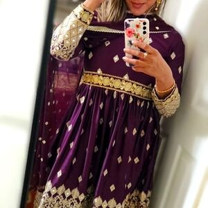 Afghan style dress